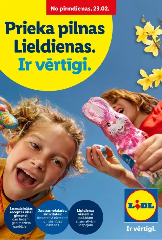 Lidl Lieldienas katalogs