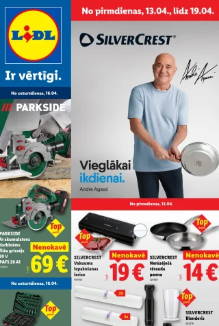 Lidl nepārtikas preču piedavājums