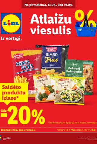  - Lidl atlaižu viesulis