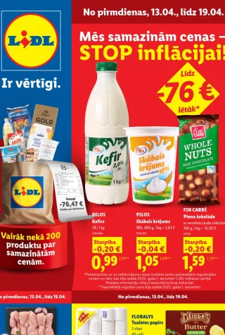 Lidl akcijas buklets