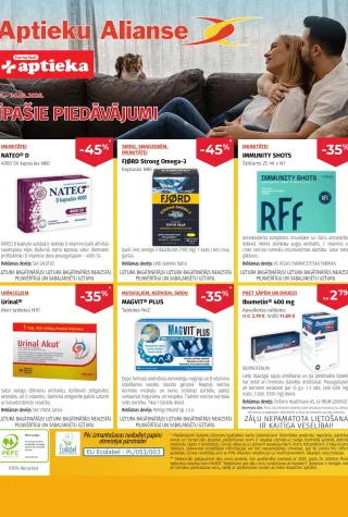 Aptieku Alianse akcijas buklets