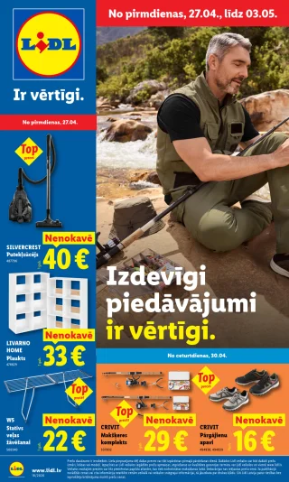 Lidl • Nepārtikas preču piedavājums