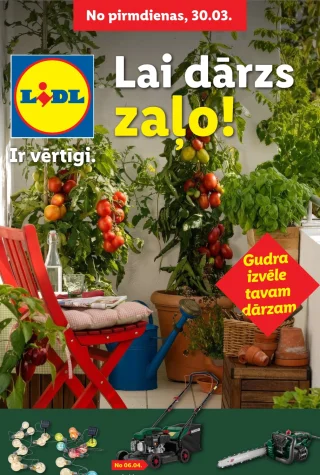 Lidl Dārza katalogs