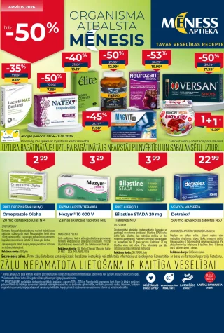 Mēness aptiekas akcijas buklets