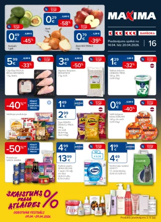 Maxima • akcijas buklets