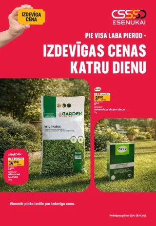 K Senukai • akcijas buklets