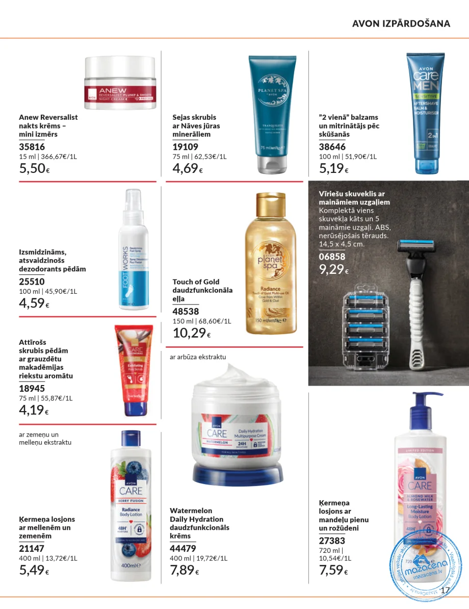 Avon Focus katalogs 01.10.–31.10.2026, 17. lapa
