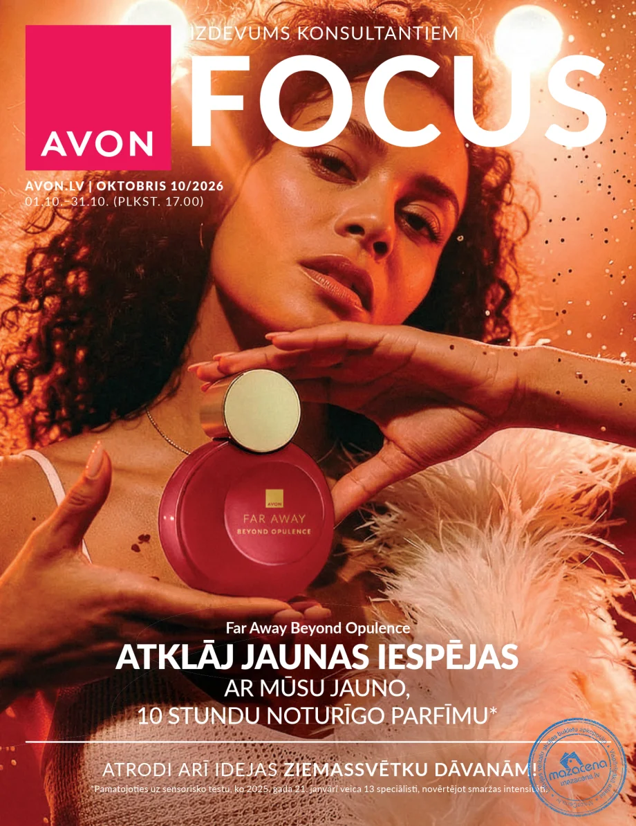 Avon Focus katalogs 01.10.–31.10.2026, 1. lapa