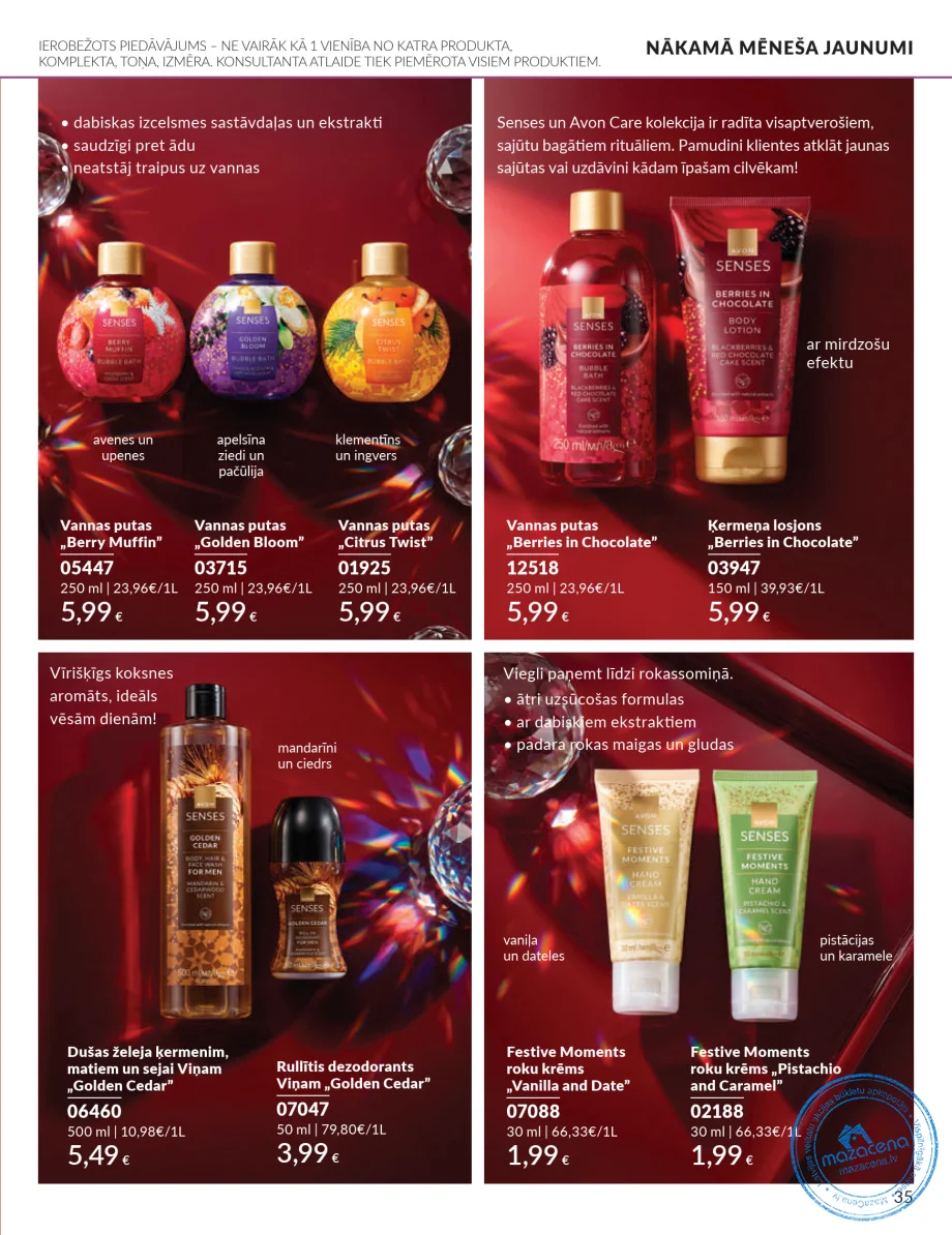 Avon Focus katalogs 01.10.–31.10.2026, 33. lapa