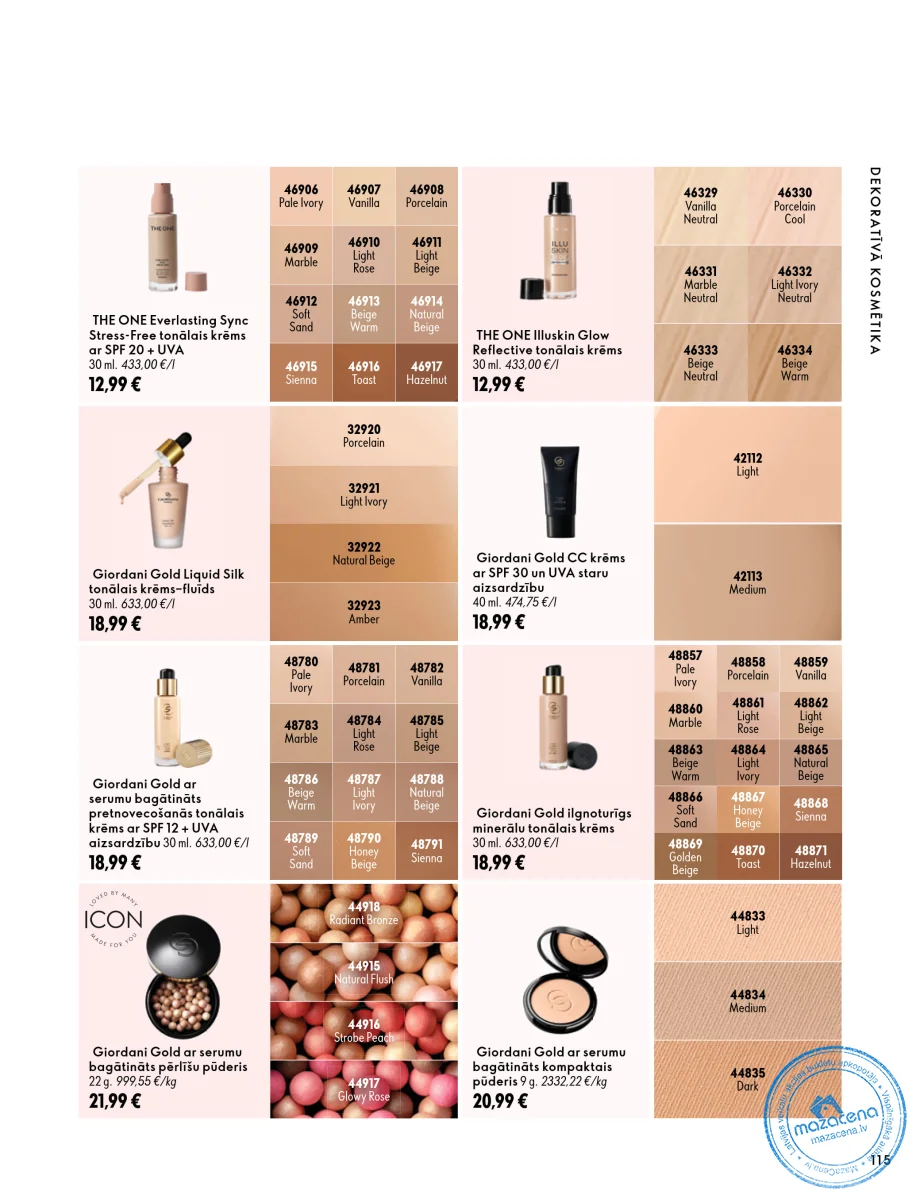 Oriflame Katalogs 07.10.–17.11.2026, 115. lapa