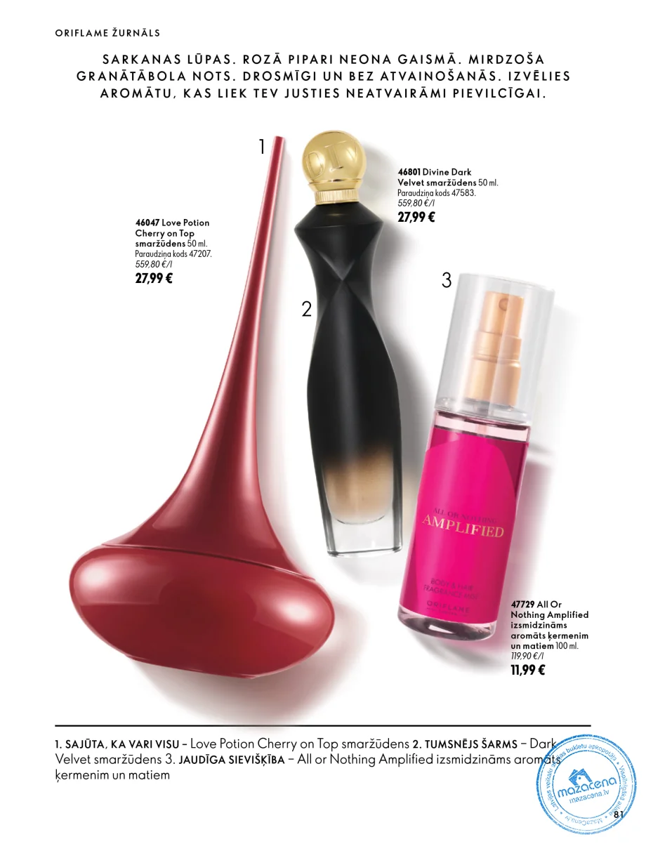 Oriflame Katalogs 07.10.–17.11.2026, 81. lapa