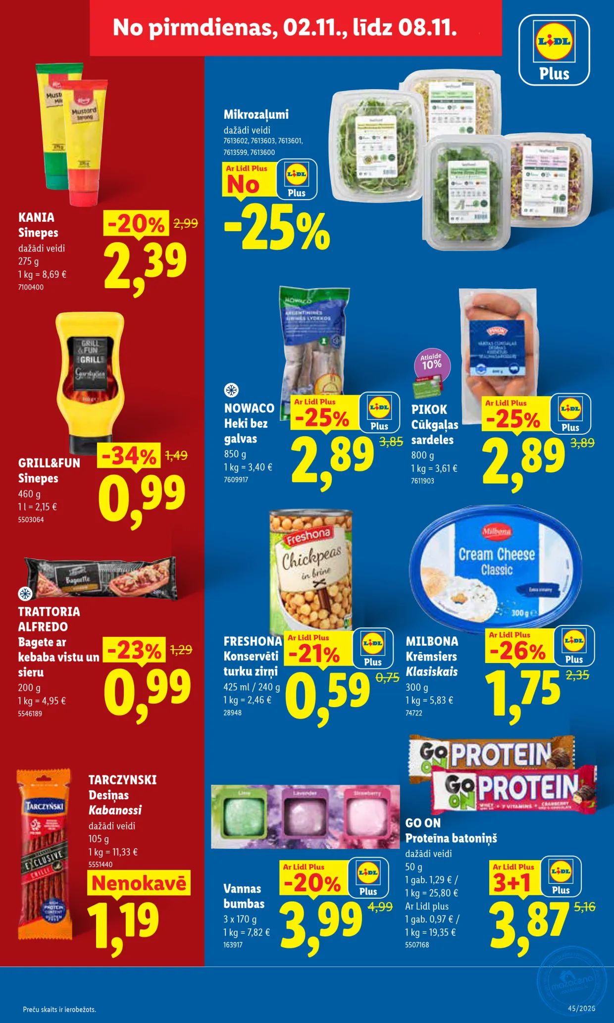 Lidl акционный буклет 02.11.–08.11.2026, 3. lapa