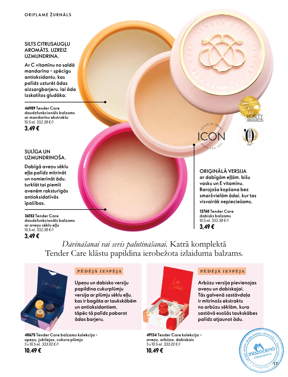 Oriflame Katalogs 07.10.–17.11.2026, 17. lapa