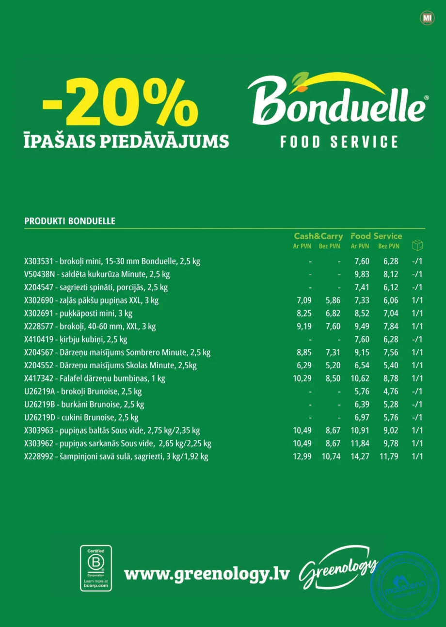 Буклет Promo Food Service 01.10.–02.11.2026, 11. lapa