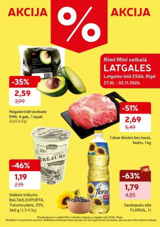 Rimi Mini Latgales akcijas buklets - Rimi Mini • Latgales akcijas buklets