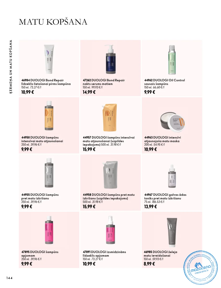 Oriflame Katalogs 07.10.–17.11.2026, 144. lapa