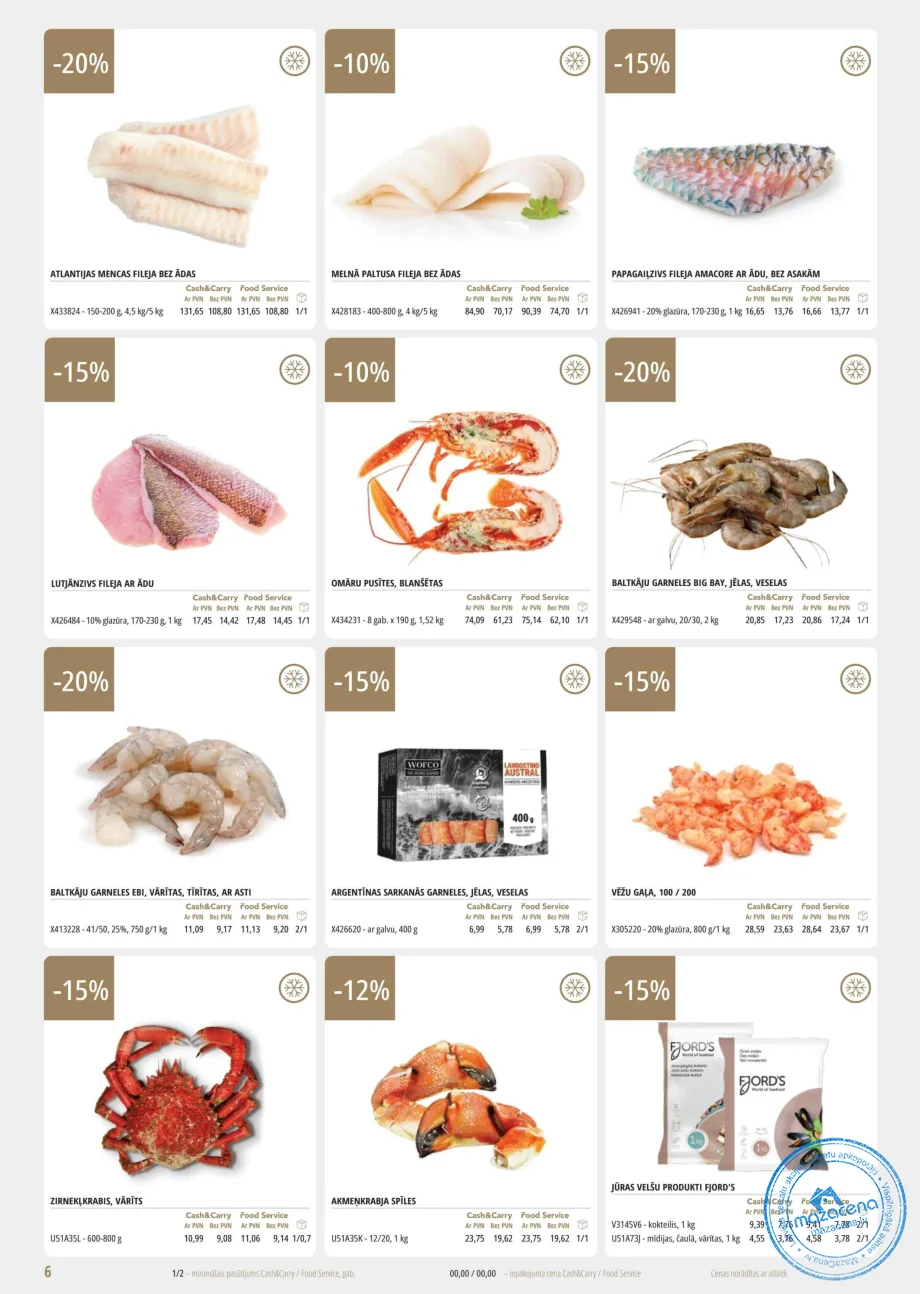 Буклет Promo Food Service 01.10.–02.11.2026, 6. lapa
