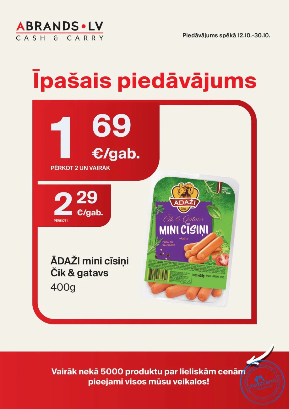 Акционный буклет ABRANDS LV 12.10.–30.10.2026, 2. lapa