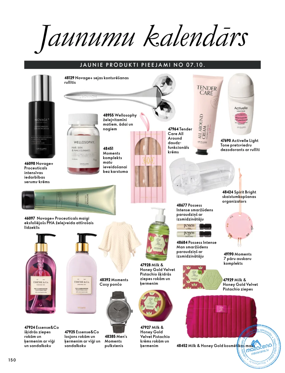 Oriflame Katalogs 07.10.–17.11.2026, 150. lapa