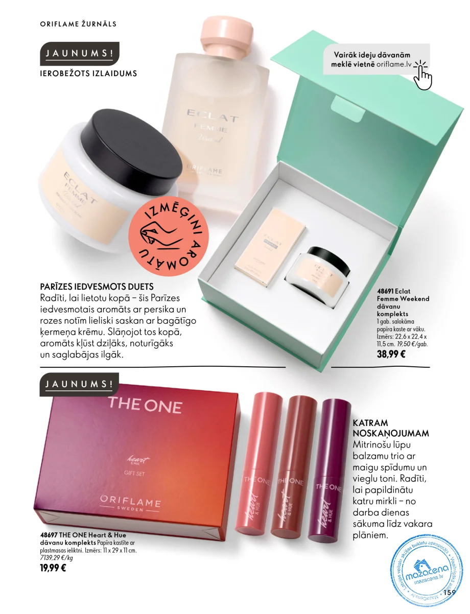 Oriflame Katalogs 07.10.–17.11.2026, 159. lapa