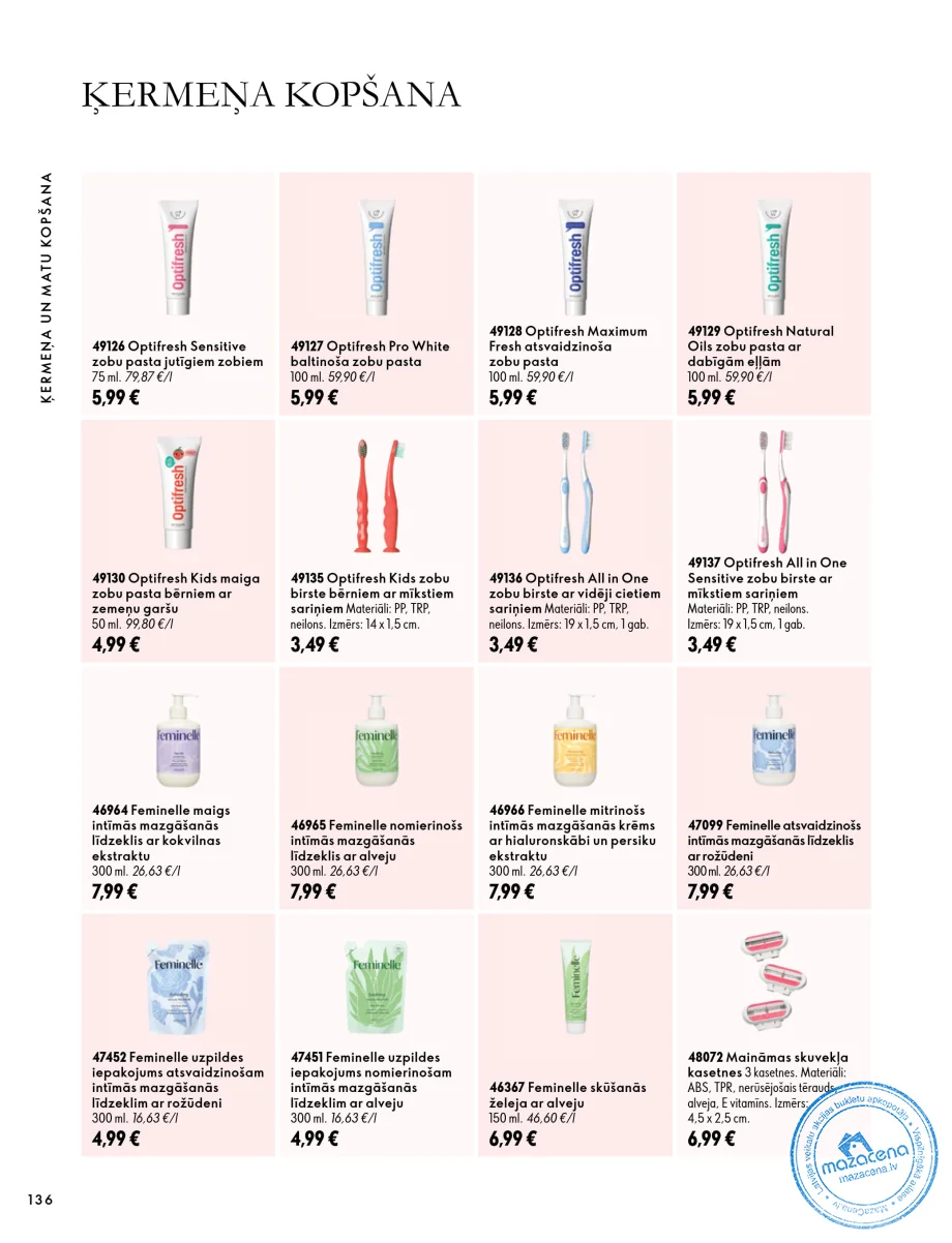 Oriflame Katalogs 07.10.–17.11.2026, 136. lapa