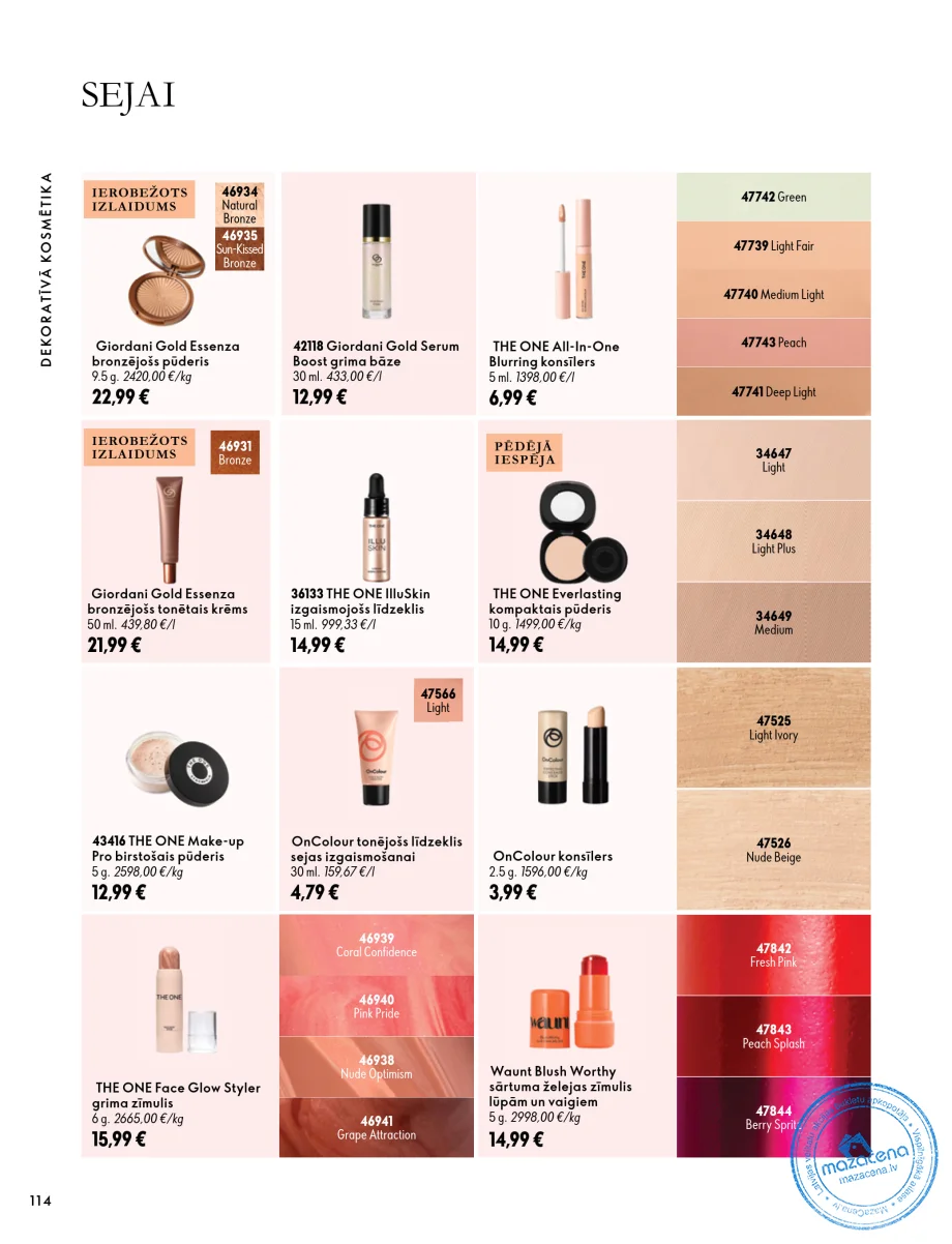 Oriflame Katalogs 07.10.–17.11.2026, 114. lapa
