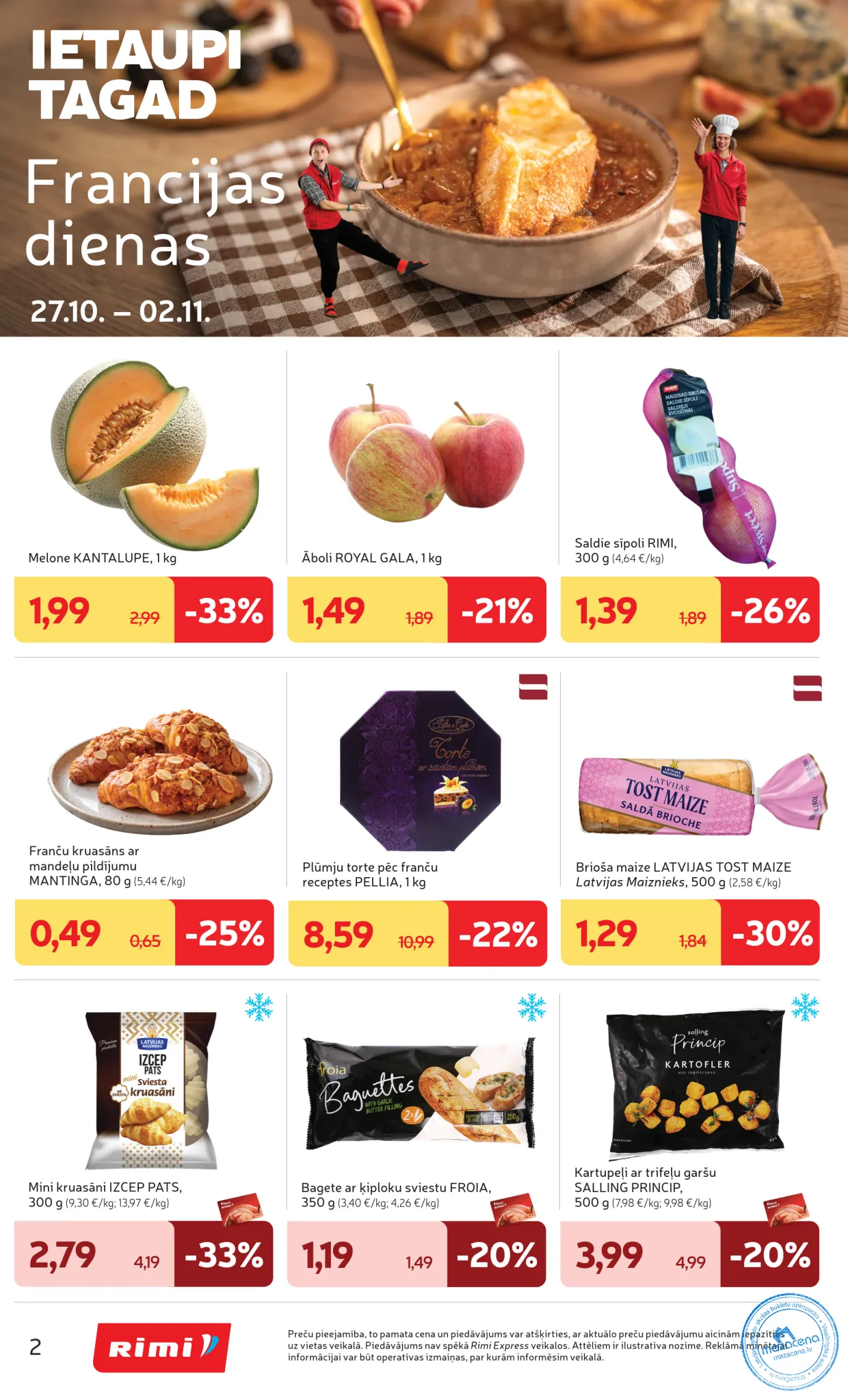 Rimi акционный буклет 27.10.–02.11.2026, 2. lapa
