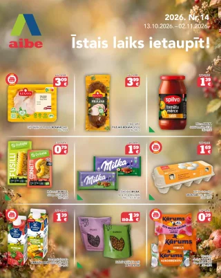 Jaunākā Aibe akciju avīze un bukleta piedāvājumi - Aibe • akcijas buklets