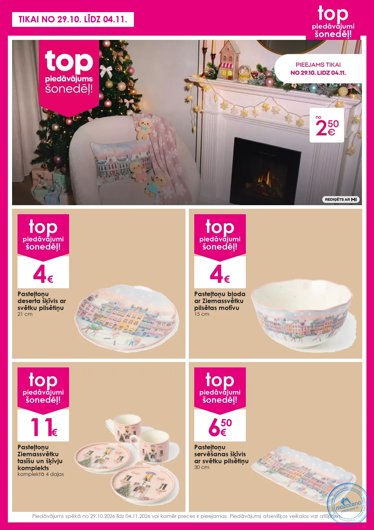 Pepco akciju buklets 29.10.–04.11.2026, 3. lapa