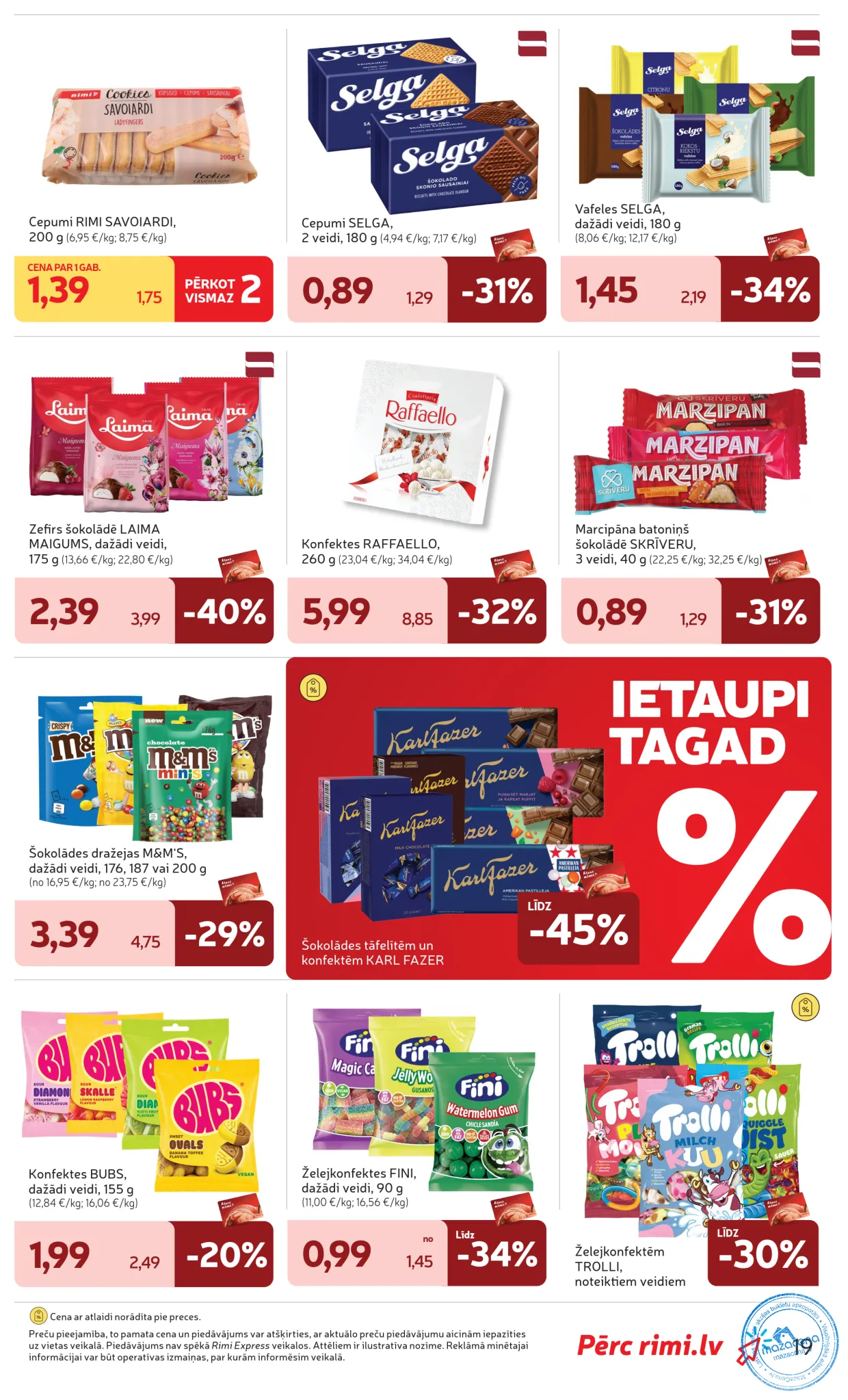 Rimi акционный буклет 27.10.–02.11.2026, 19. lapa
