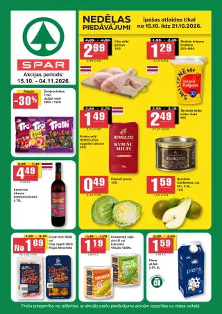 Jaunākais Spar akciju buklets: Atlaides un piedāvājumi - SPAR • akcijas buklets