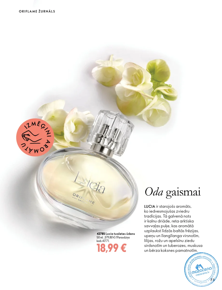 Oriflame Katalogs 07.10.–17.11.2026, 73. lapa