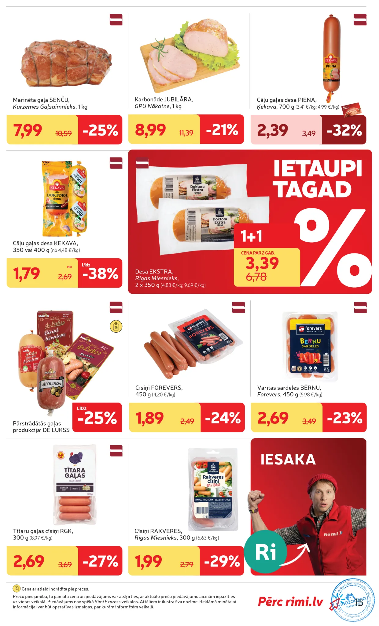 Rimi акционный буклет 27.10.–02.11.2026, 15. lapa