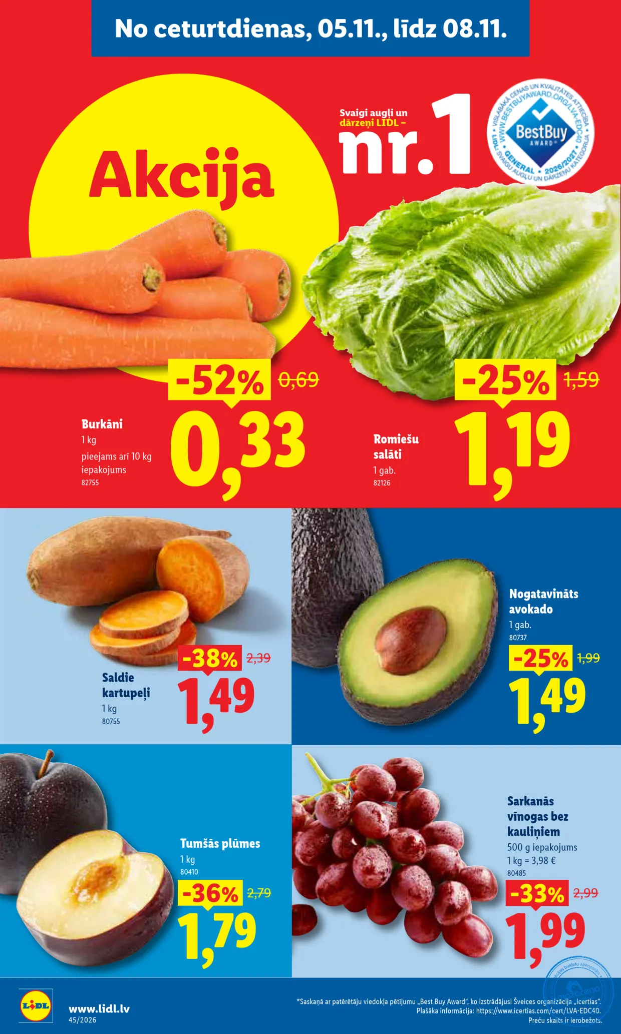 Lidl акционный буклет 02.11.–08.11.2026, 34. lapa