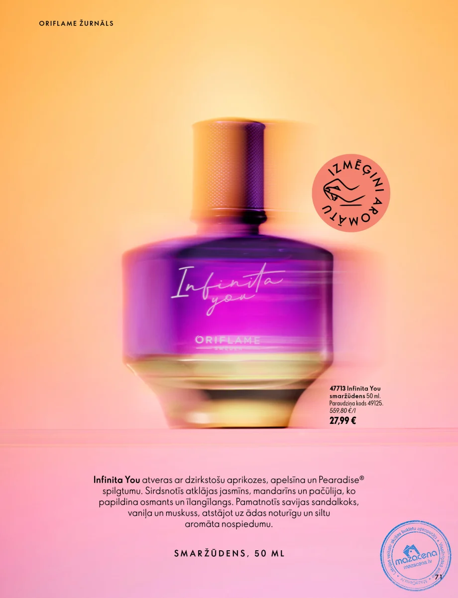 Oriflame Katalogs 07.10.–17.11.2026, 71. lapa