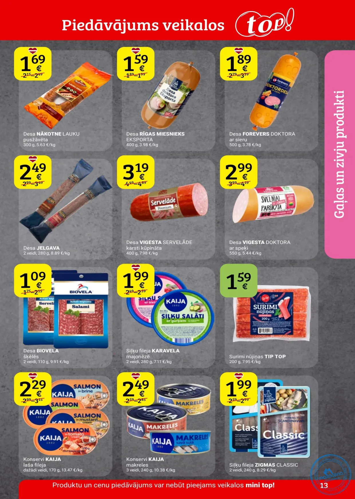 Top! акционный буклет 21.10.–03.11.2026, 13. lapa