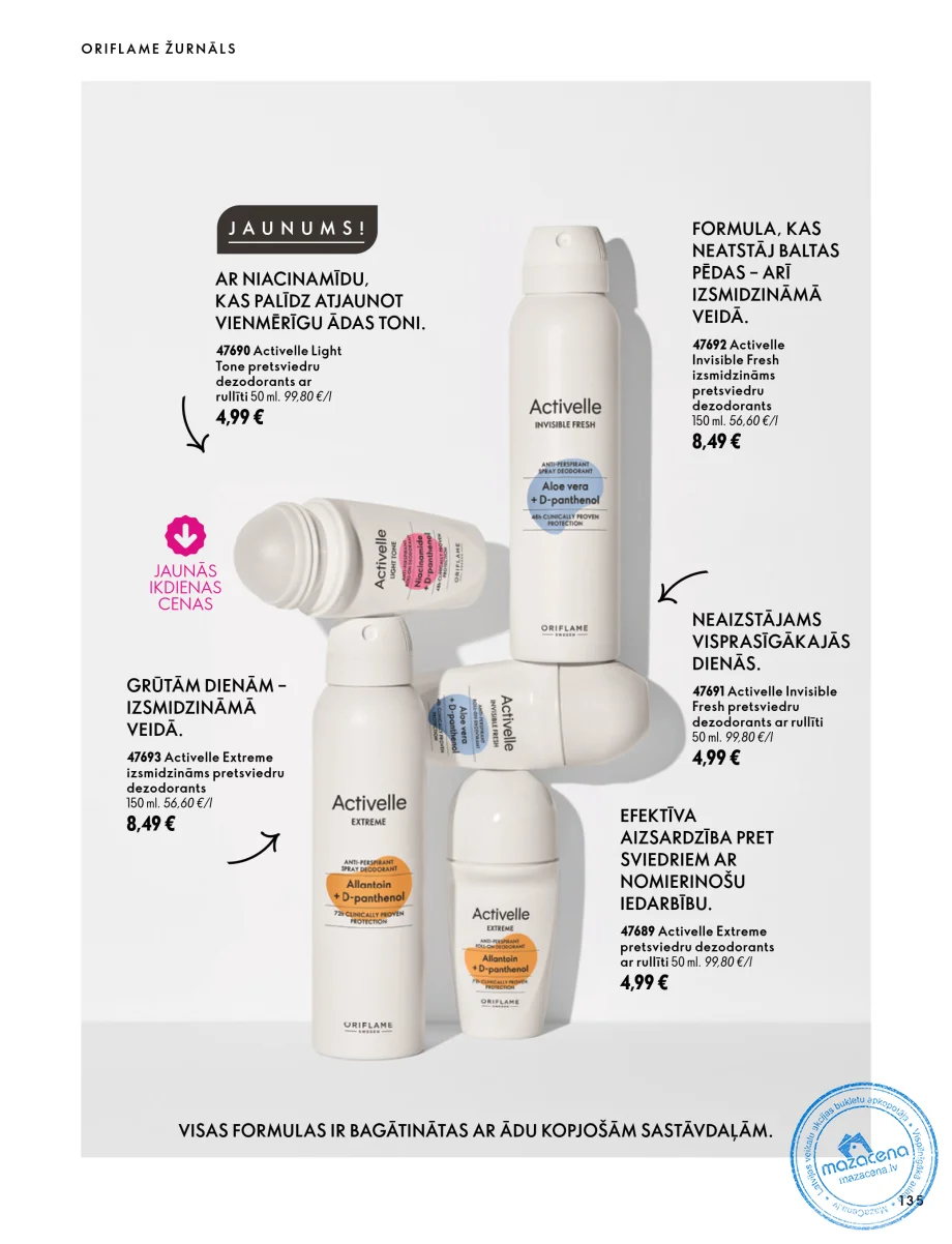 Oriflame Katalogs 07.10.–17.11.2026, 135. lapa