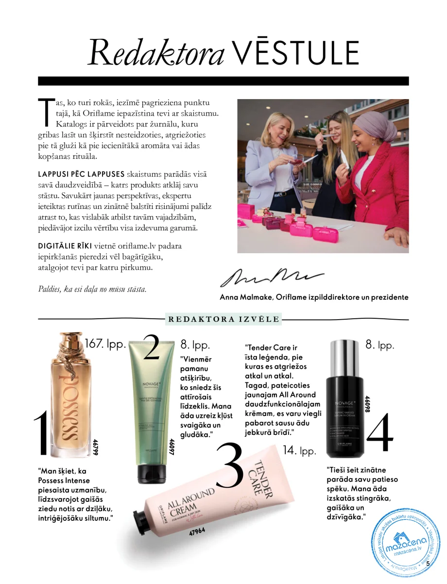 Oriflame Katalogs 07.10.–17.11.2026, 5. lapa