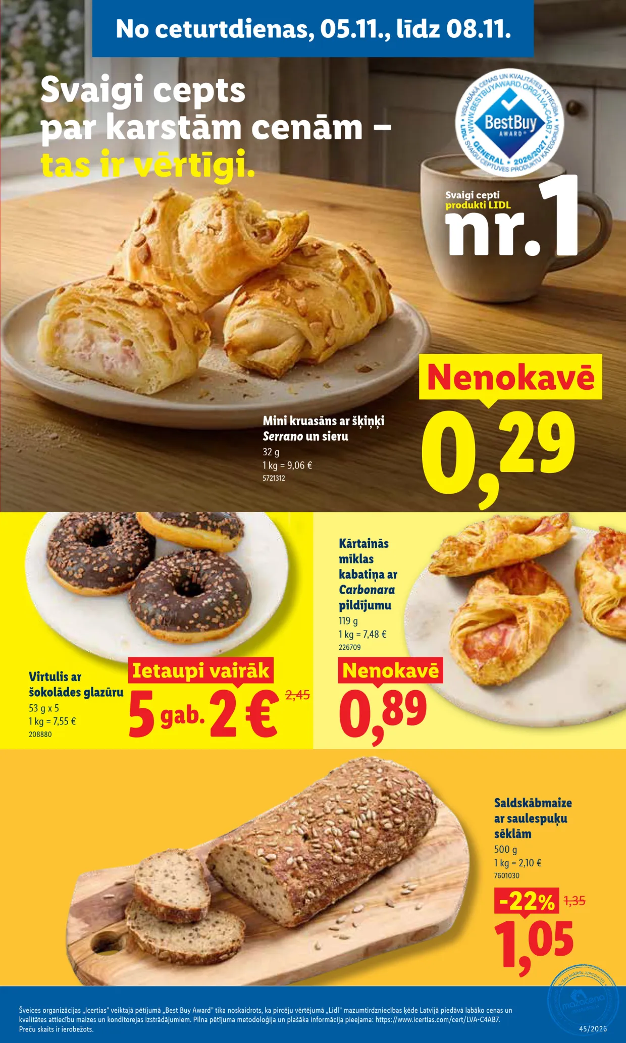 Lidl акционный буклет 02.11.–08.11.2026, 33. lapa