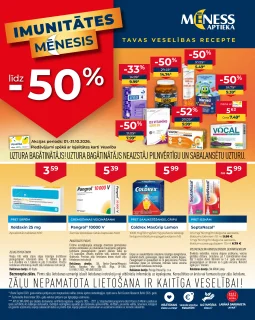 Mēness aptieka buklets: Akcijas un atlaides - Mēness aptieka • akciju buklets
