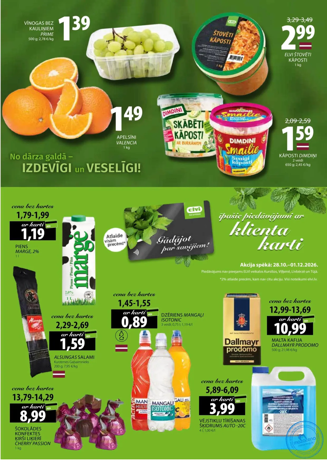 Elvi акционный буклет 28.10.–10.11.2026, 7. lapa
