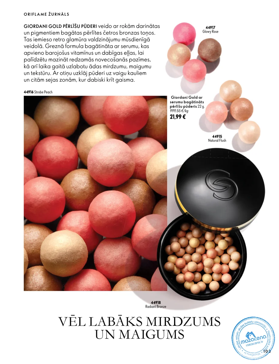 Oriflame Katalogs 07.10.–17.11.2026, 103. lapa