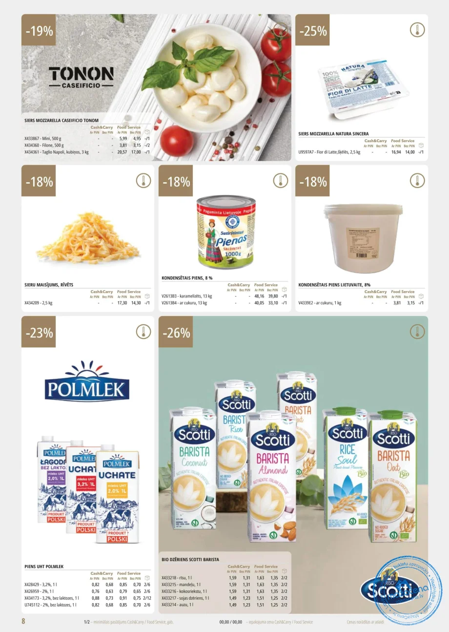 Буклет Promo Food Service 01.10.–02.11.2026, 8. lapa