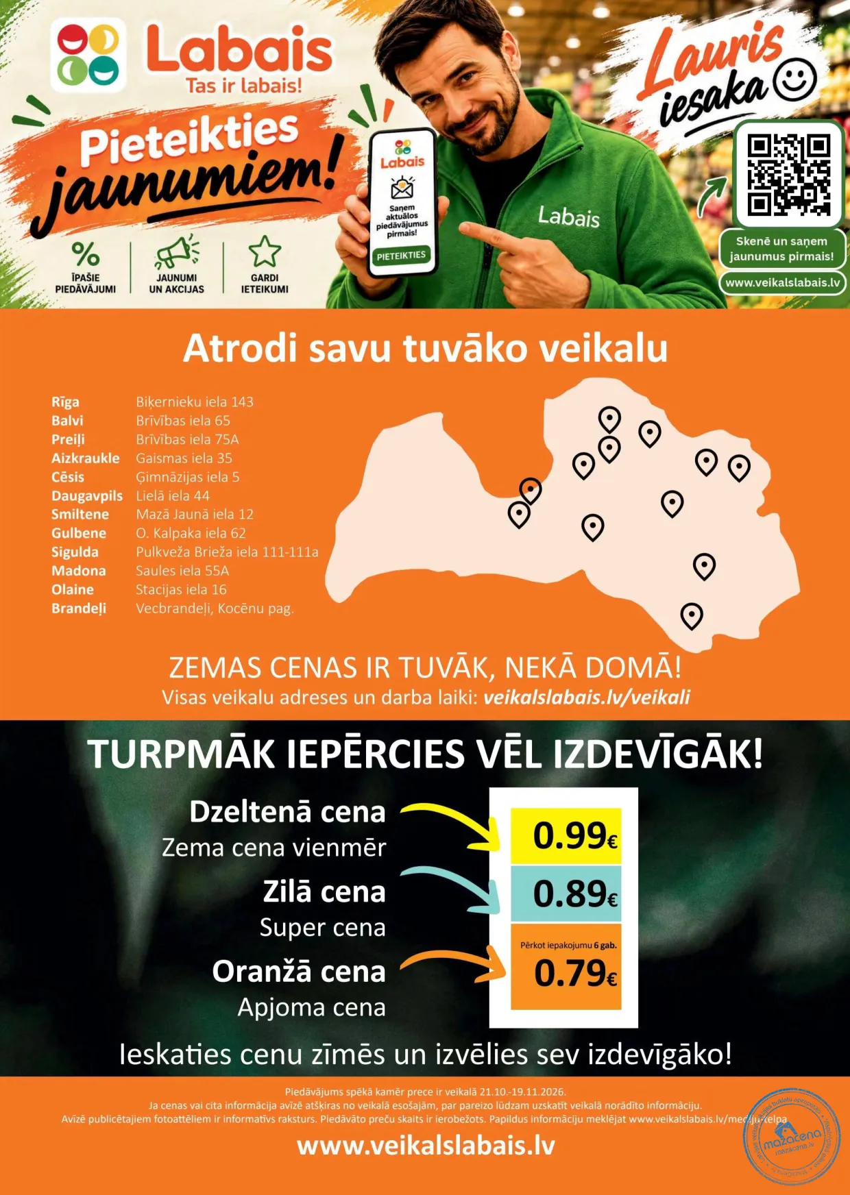 Labais акционный буклет 21.10.–19.11.2026, 8. lapa