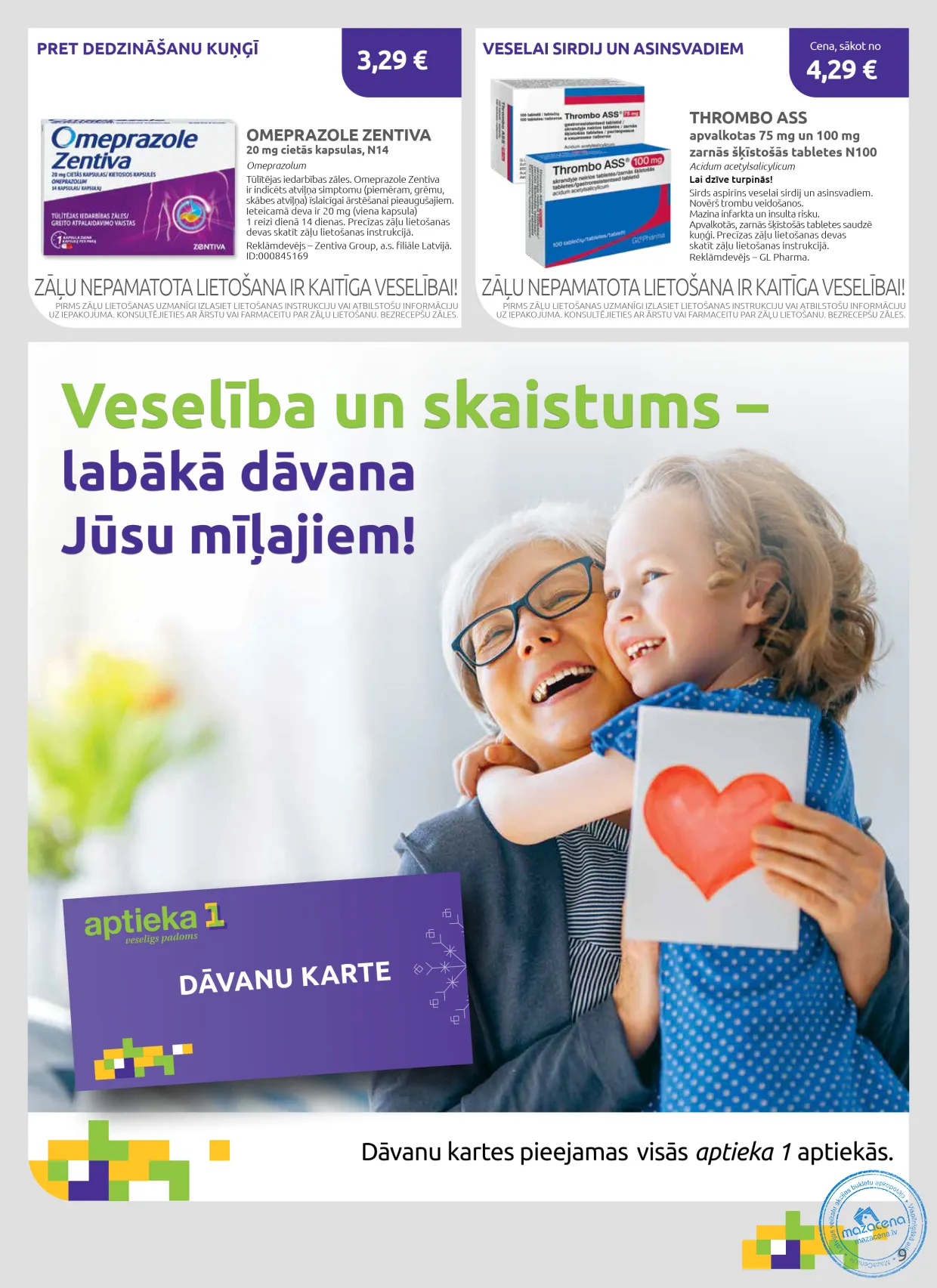 Aptieka1 акционная газета 01.11.–30.11.2026, 9. lapa