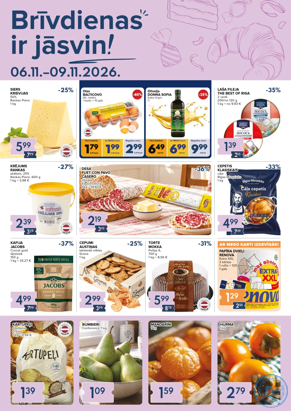 Mego акционный буклет 02.11.–08.11.2026, 16. lapa