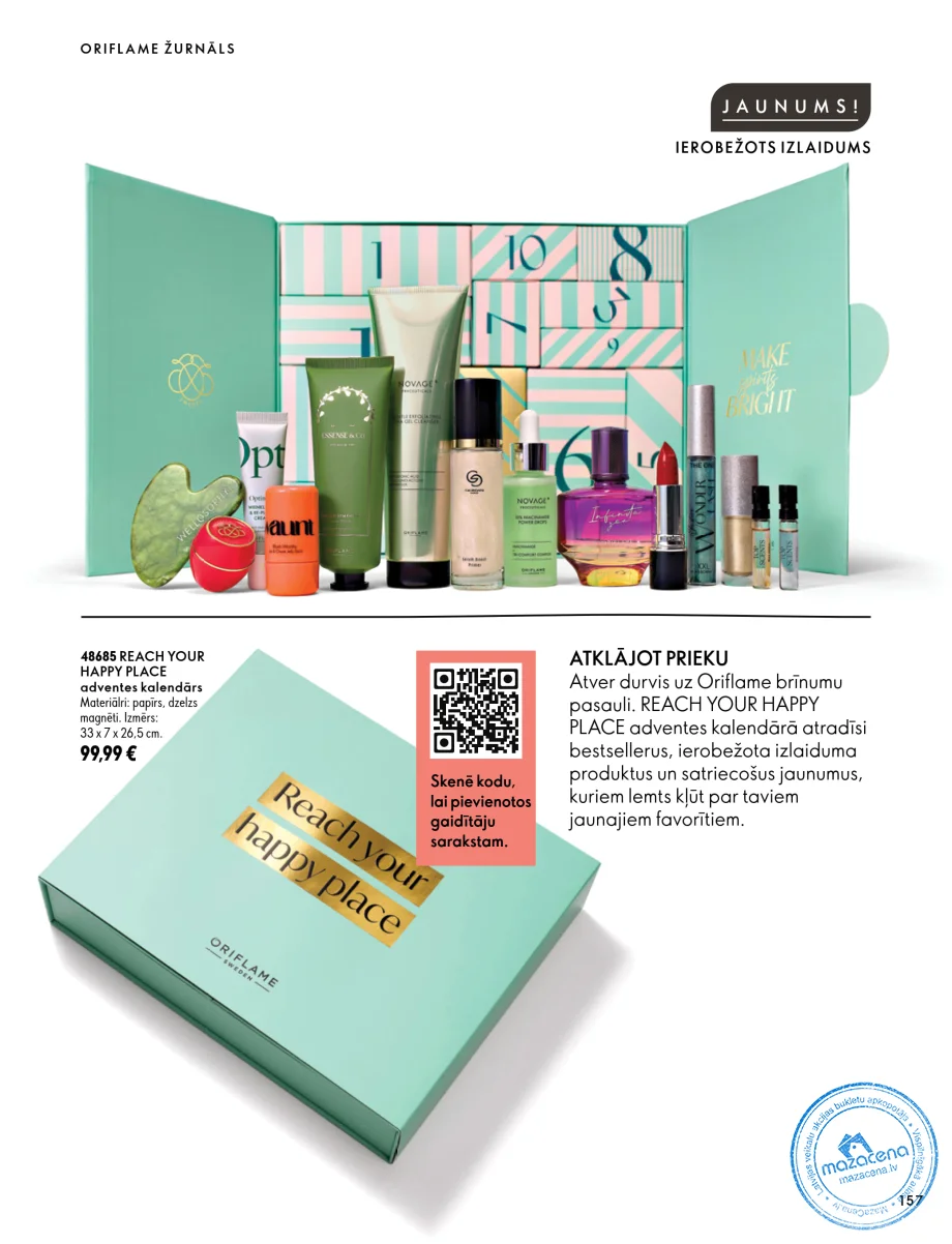 Oriflame Katalogs 07.10.–17.11.2026, 157. lapa