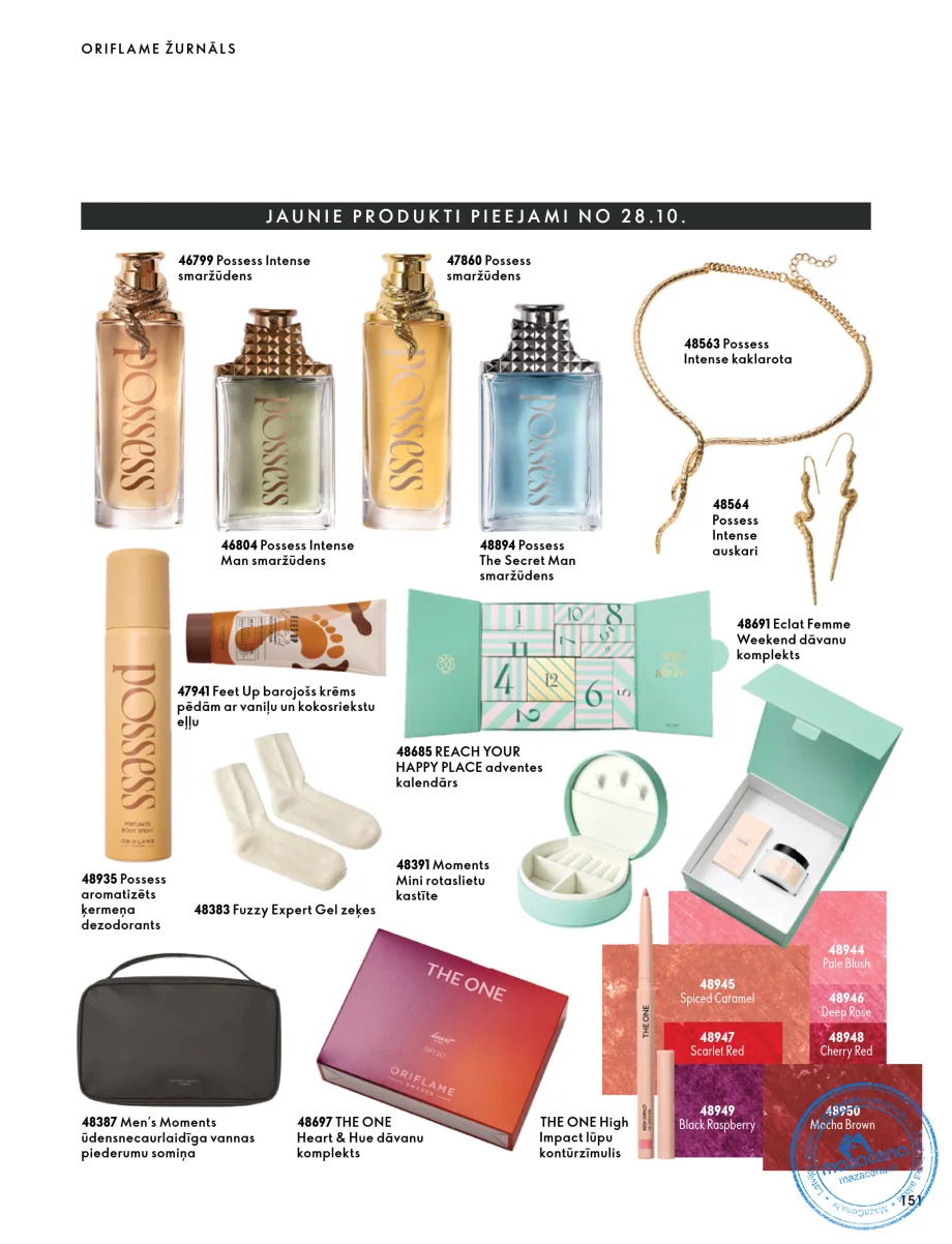 Oriflame Katalogs 07.10.–17.11.2026, 151. lapa