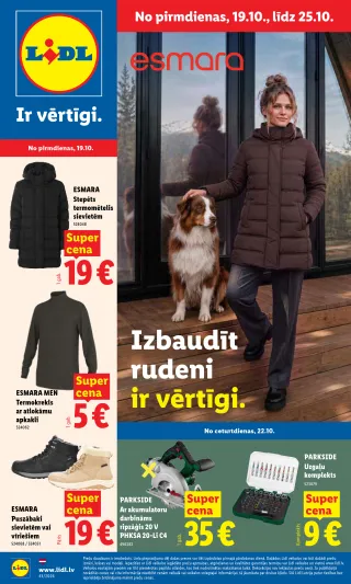 Lidl buklets: Nepārtikas preču piedāvājumi un akcijas - Lidl • Nepārtikas preču piedavājums